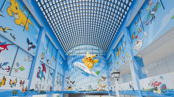 Pokémon apre il primo aeroporto ufficiale dedicato al franchise