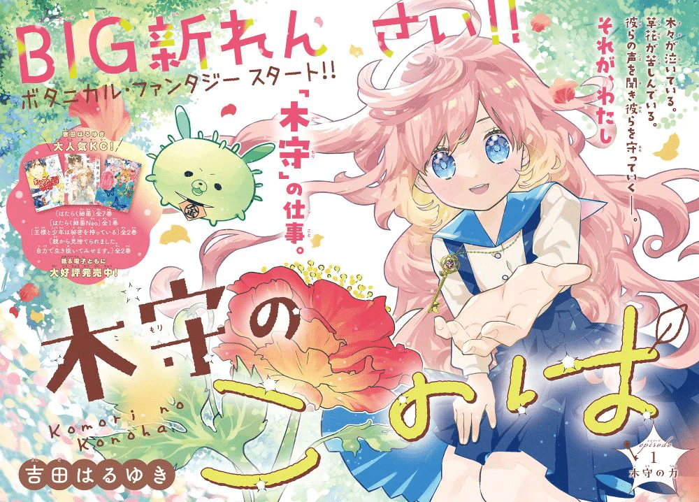 Ningyo hime no kutsuya-san e Kimori no kono wa, iniziate le serie