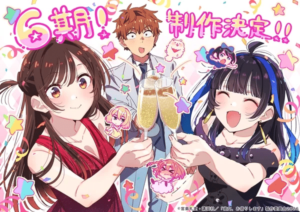Rent-A-Girlfriend ottiene una sesta stagione