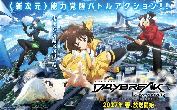 Garena Free Fire, l'anime si intitola Free Fire Daybreak