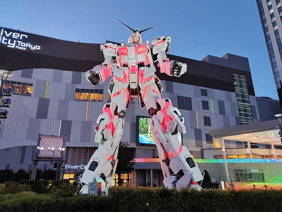 Gundam Unicorn lascia Odaiba: l’ultimo saluto ha già una data