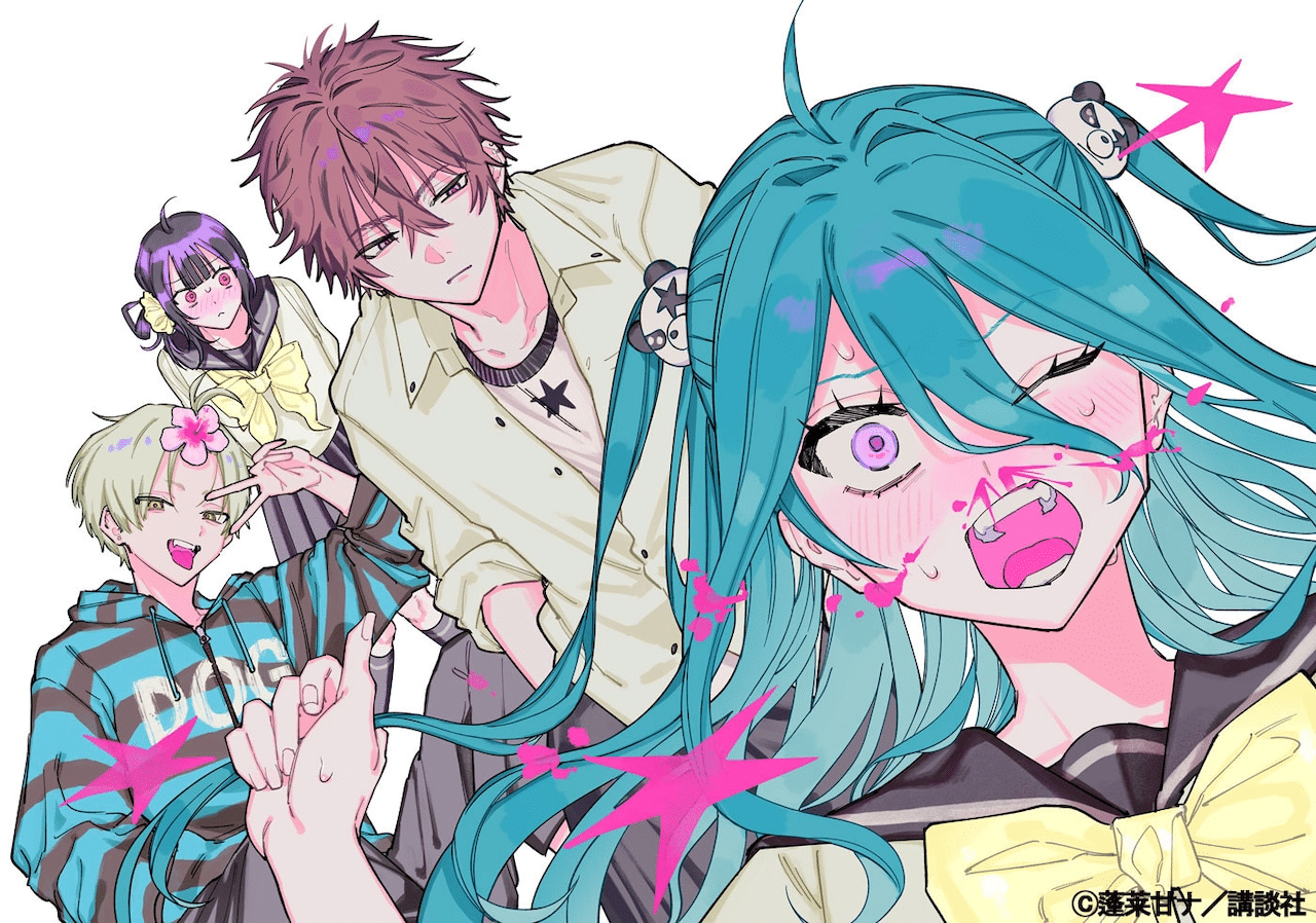Hatta mi ran no seishun ni ue-tō!! E raybye day, iniziate le serie
