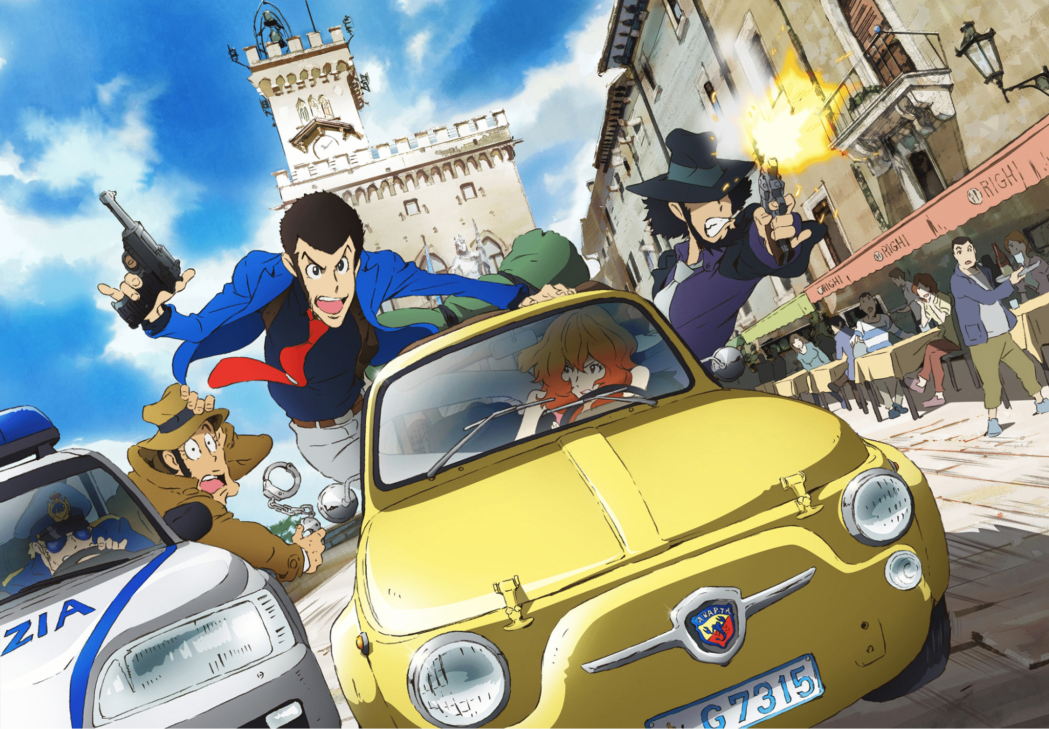 Italia 2 punta su Lupin III: nove film per tutta l’estate