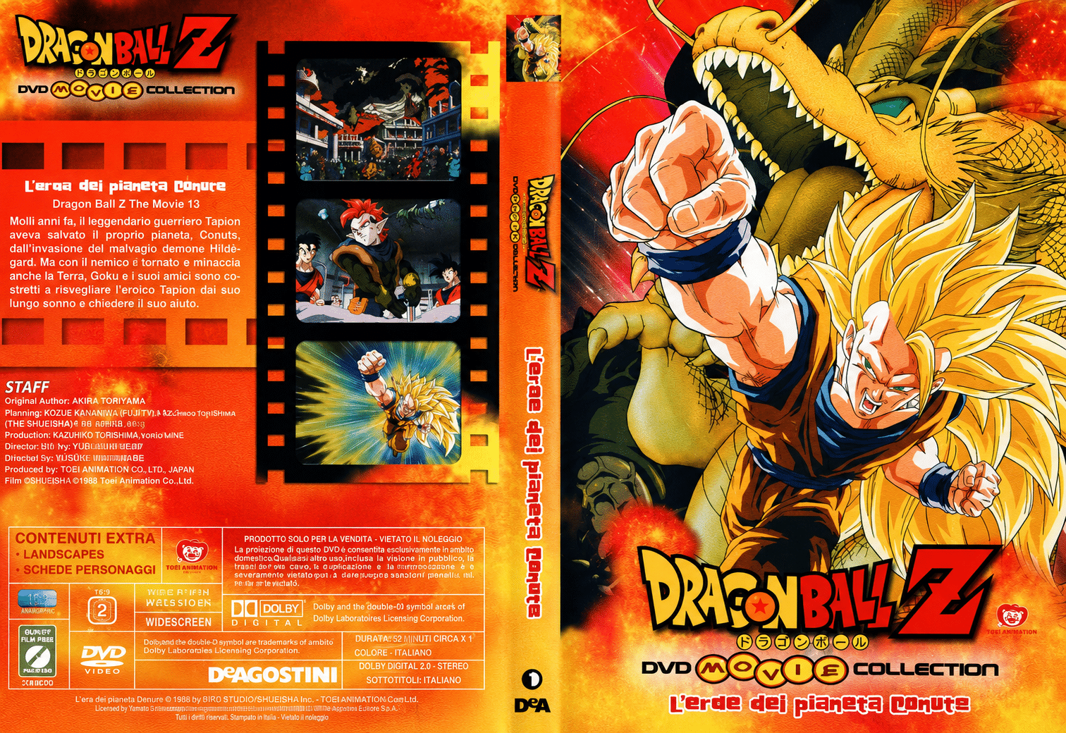Questo film di Dragon Ball compie 31 anni, Mediaset lo trasformò in due episodi