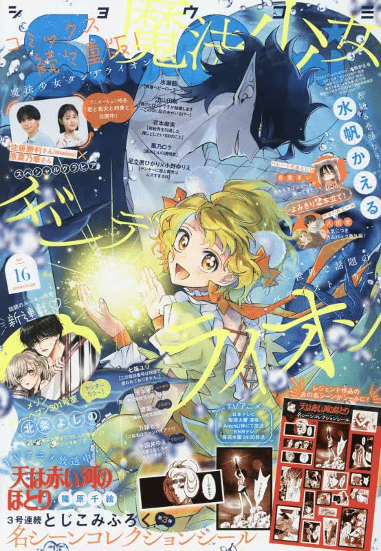 Shichisai no majutsu-shi e Maison Blue Heaven 301-gōshitsu, iniziate le serie