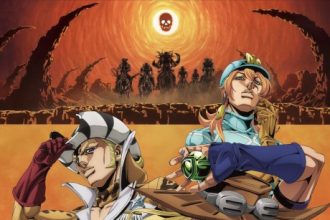 Steel ball run jojo's bizarre adventure 2nd - 3rd stage - copertina anime