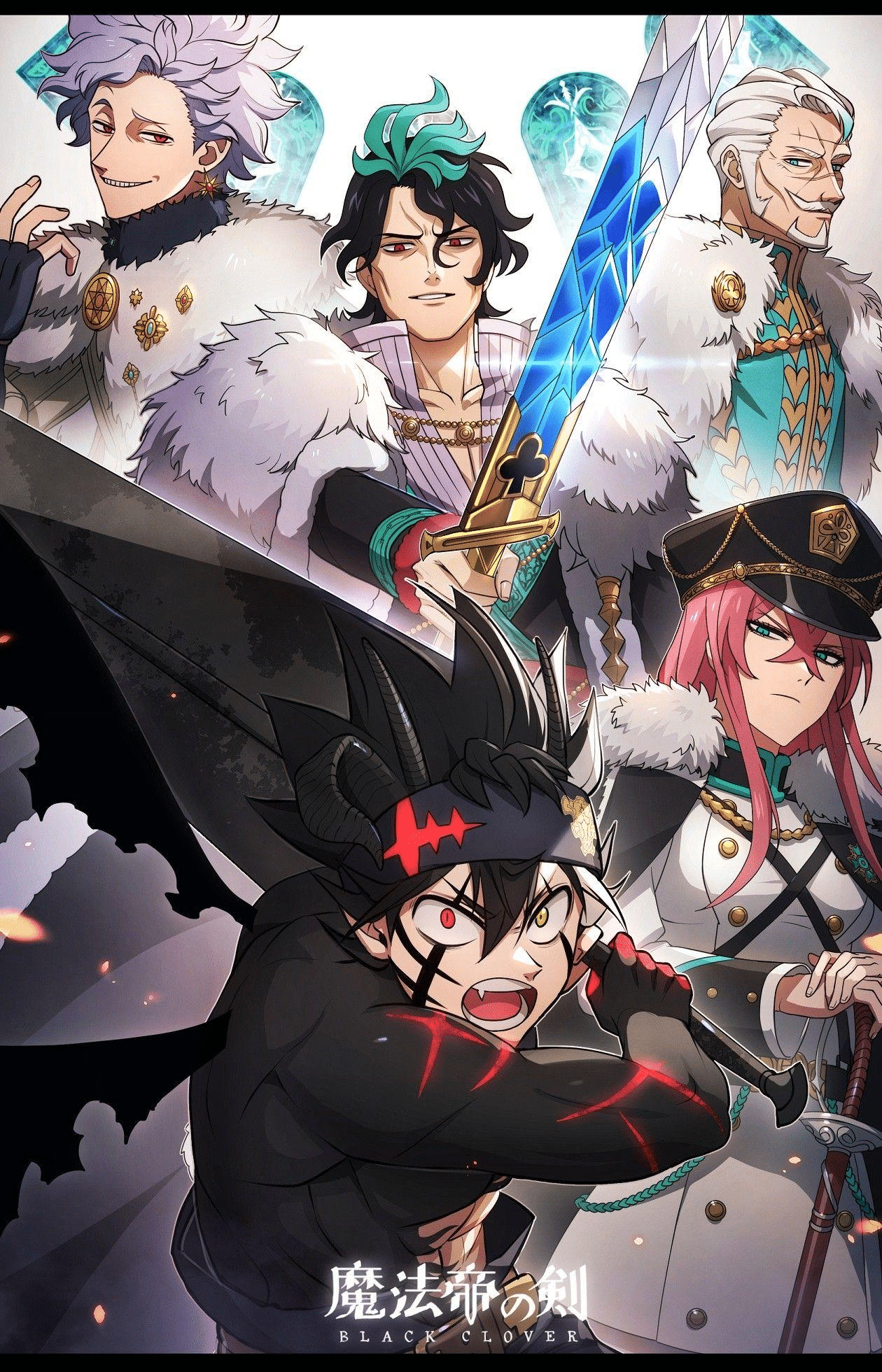 Black clover e la battaglia contro la dark triad