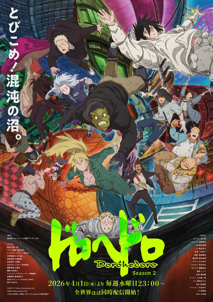Dorohedoro: da quale capitolo continuare il manga dopo la stagione 2