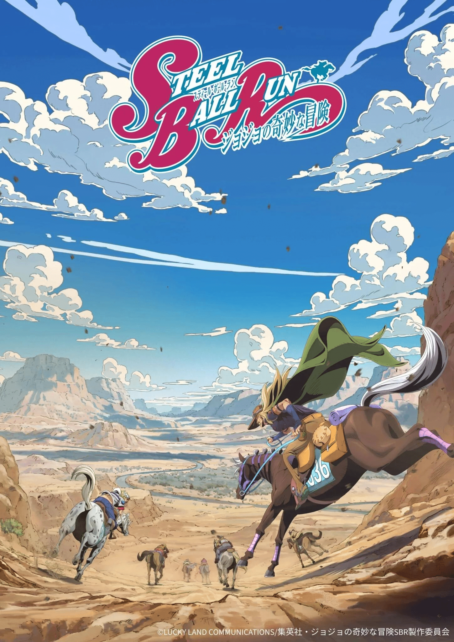 Steel ball run 2nd stage: episodi e uscita settimanale netflix Steel ball run 2nd stage episodi