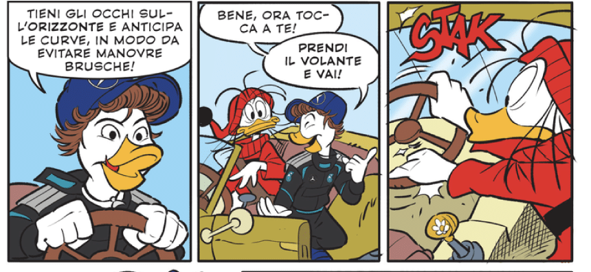 topolino formula 1 kimi antonelli