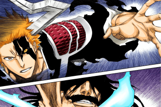 Blood chains ichigo con bankai in bleach thousand-year blood war