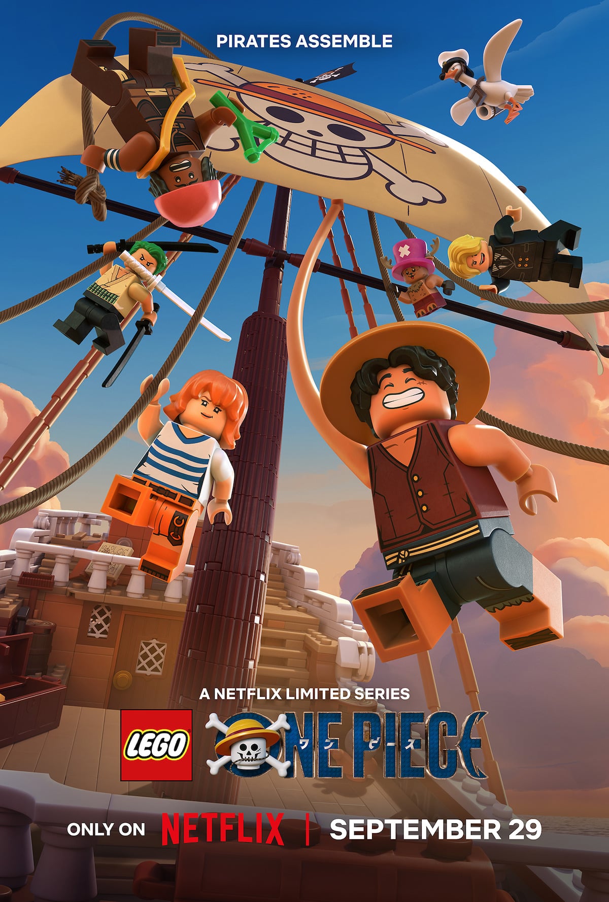 One piece lego su netflix: uscita, episodi e trama dello speciale Usopp racconta a chopper le avventure di one piece nello speciale lego