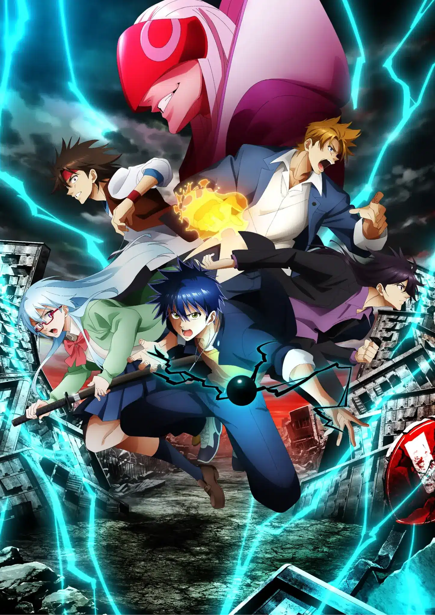 Psyren, key visual ufficiale dell'anime del 2026
