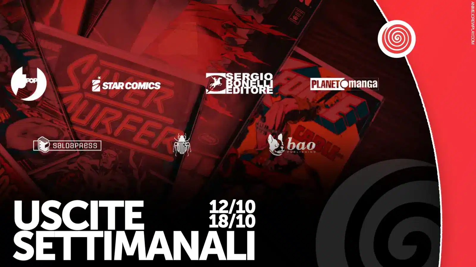 Uscite settimanali 12 18 ottobre 2026